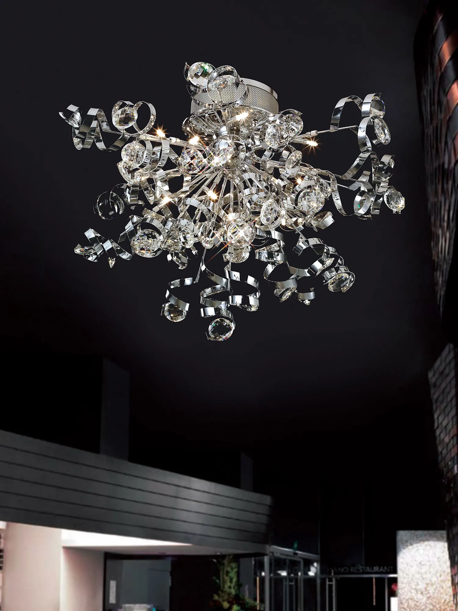 Kurlz Crystal Wall Lights Diyas Armed Wall Lights